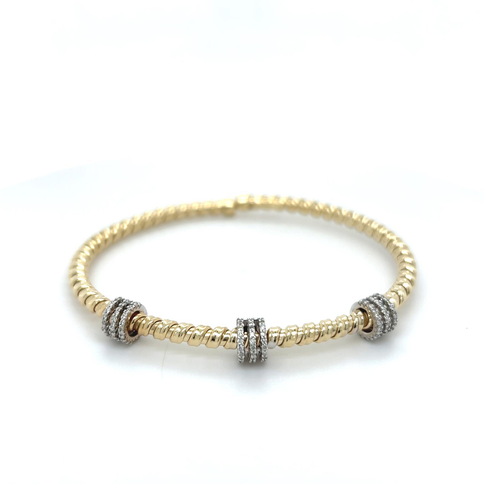 View 14 Kt  Diamond Bracelet