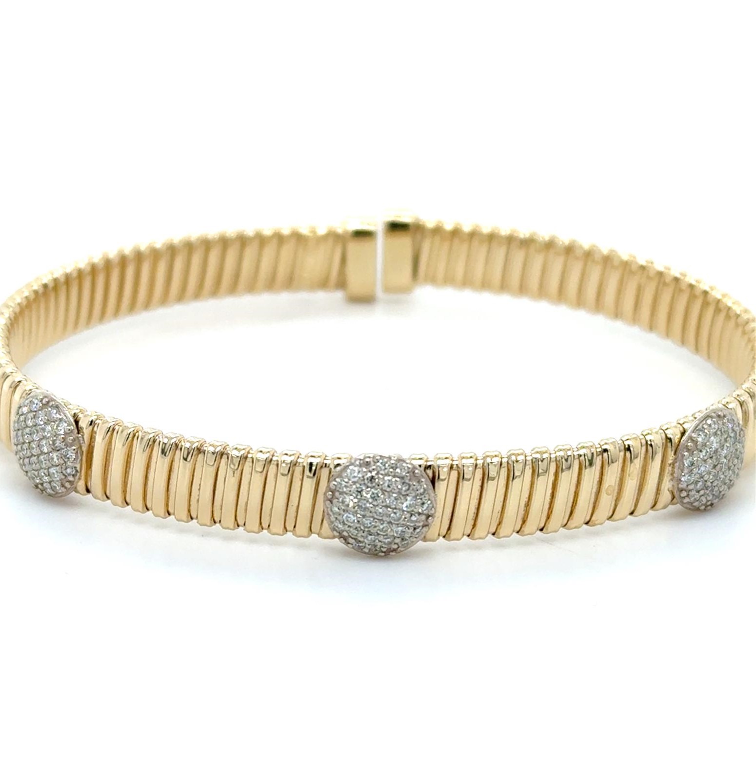View 14 Kt  Diamond Bracelet