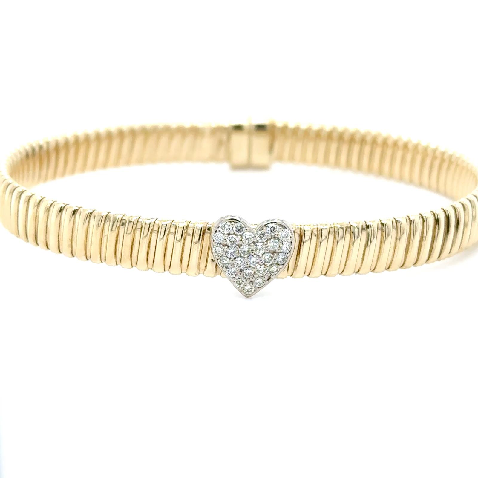 View 14 Kt  Diamond Bracelet
