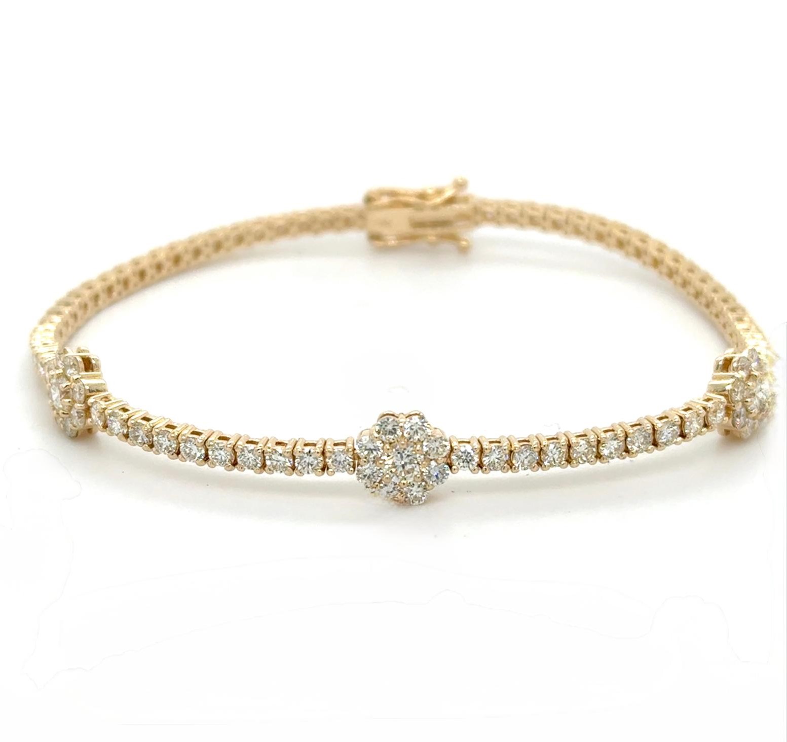 View 14 Kt  Diamond Bracelet