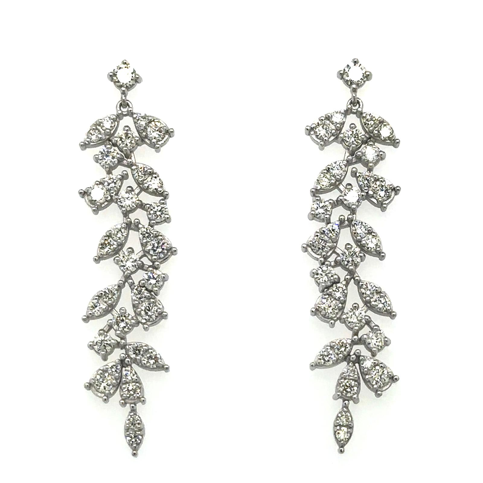 View 14 Kt  Diamond Earrings