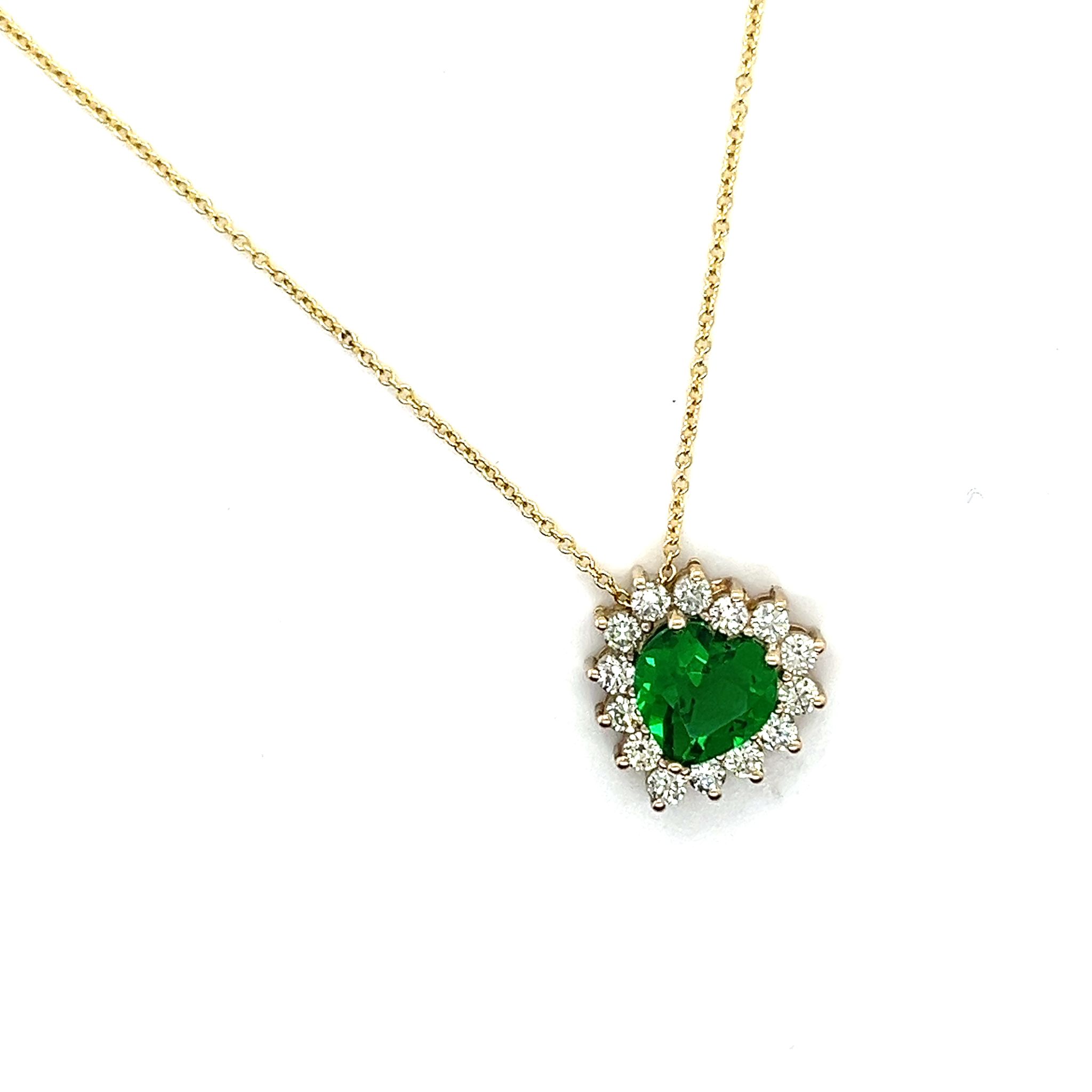 View 14Kt  Diamond Pendant
