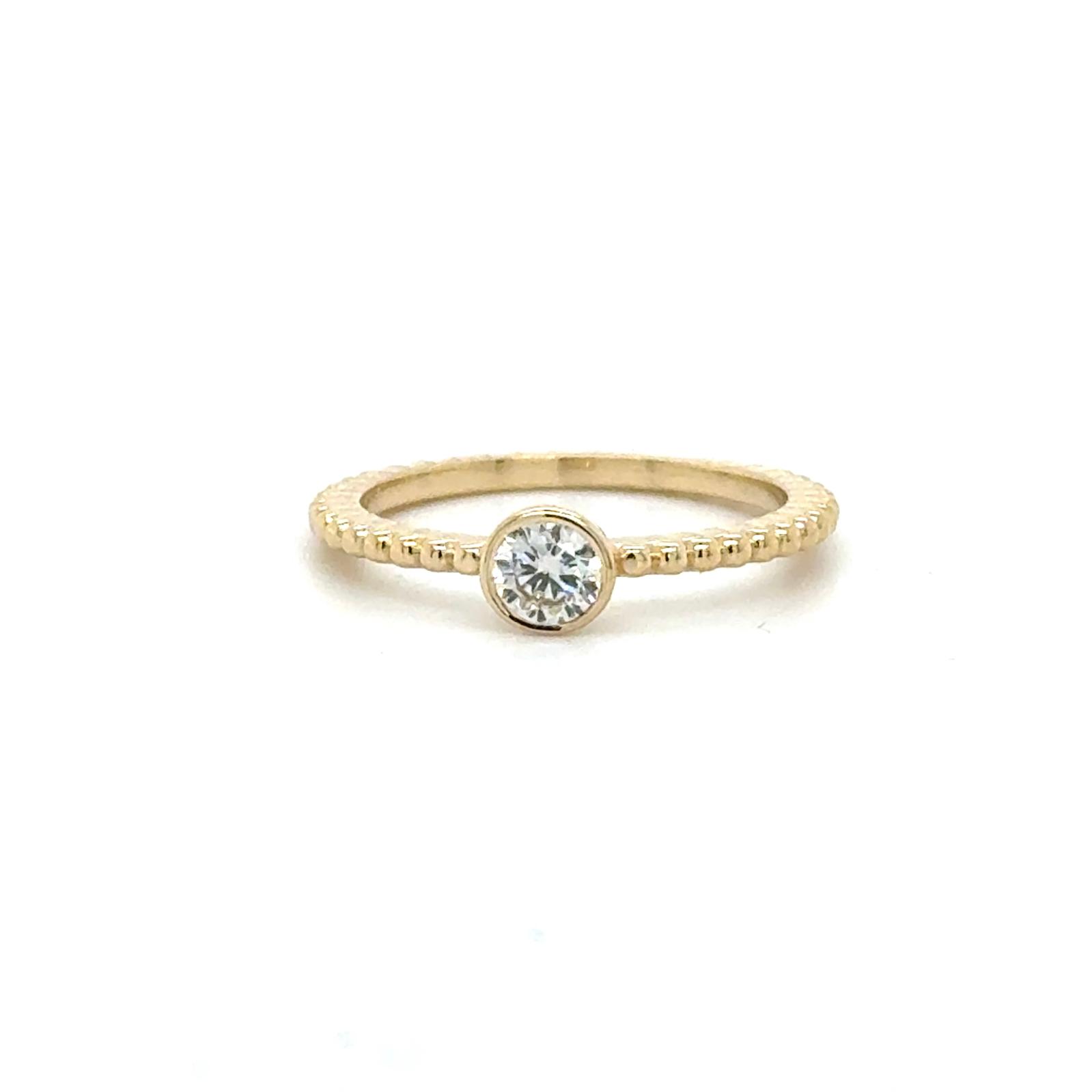 View 14K  Diamond Ring