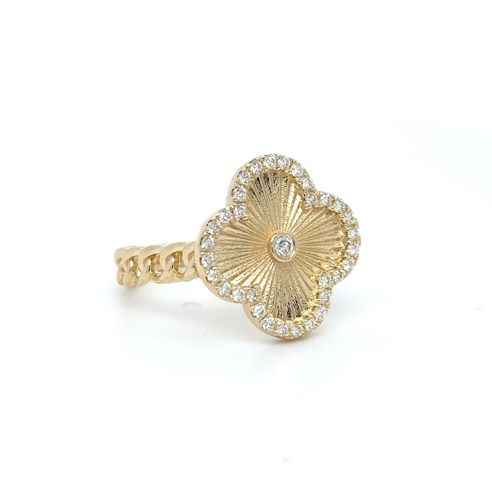 View 14K  Diamond Ring