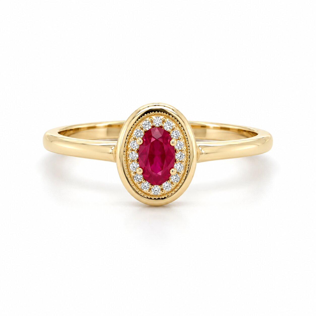 View 14K Ruby Ring