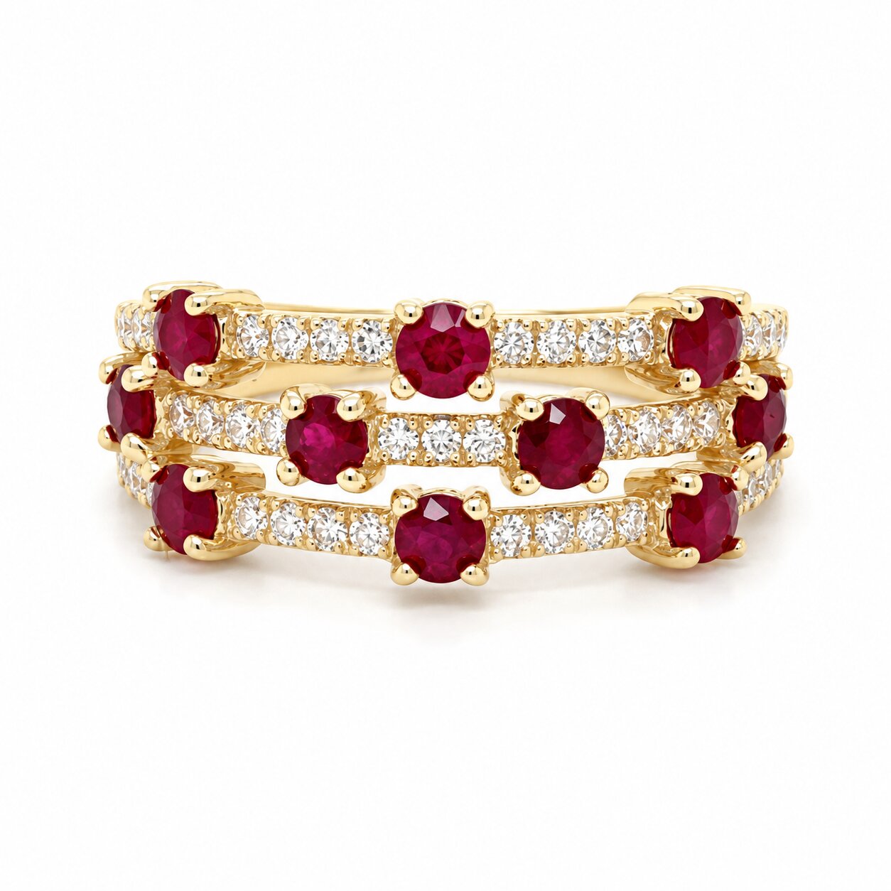 View 14K Ruby Ring